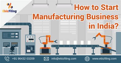 steps for startup manufacturing business